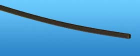 .8mm (.031in) X 4ft. Heat Shrink Tubing, Black